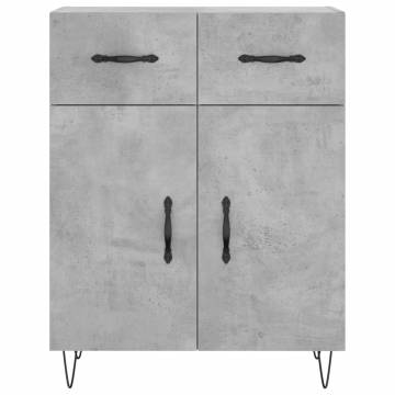 Highboard Concrete Grey - Stylish Storage Solution | Hipo Market