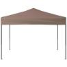 Folding Party Tent Taupe 3x3m - Perfect for Outdoor Events