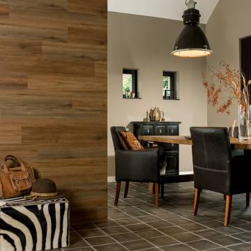 WallArt Wood Look Planks - Natural Oak Saddle Brown | Hipomarket