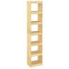 Stylish Solid Pinewood Book Cabinet & Room Divider - 199 cm