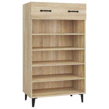 Shoe Cabinet Sonoma Oak - Stylish Storage Solution | HipoMarket