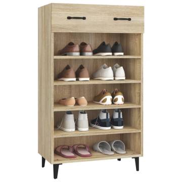 Shoe Cabinet Sonoma Oak - Stylish Storage Solution | HipoMarket