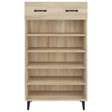 Shoe Cabinet Sonoma Oak - Stylish Storage Solution | HipoMarket