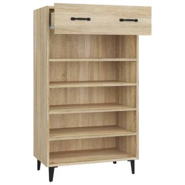 Shoe Cabinet Sonoma Oak - Stylish Storage Solution | HipoMarket