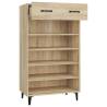 Shoe Cabinet Sonoma Oak - Stylish Storage Solution | HipoMarket