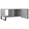 Stylish Concrete Grey Coffee Table - 102x50x40 cm