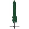 Cantilever Umbrella 400x300 cm - Green Aluminium Parasol