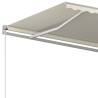 Manual Retractable Awning 400x350 cm Cream | HipoMarket