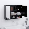 Stylish Bathroom Mirror Cabinet 80x15x60 cm - Anthracite