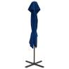 Cantilever Umbrella 250x250 cm Azure Blue – Quality Sunshade