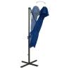 Cantilever Umbrella 250x250 cm Azure Blue – Quality Sunshade