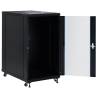 22U Network Cabinet with Swivel Feet - Durable & Secure