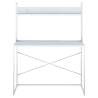 Stylish White Computer Desk - 110x60x138 cm | HipoMarket