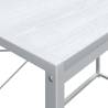 Stylish White Computer Desk - 110x60x138 cm | HipoMarket