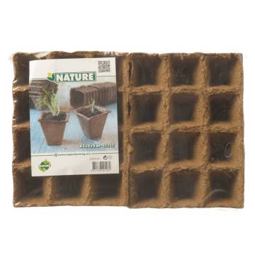 Nature Peat Pots 144 pcs - Eco-Friendly Seedling Pots