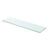 Shelf Panel Glass Clear 80x20 cm - Modern Display Solution