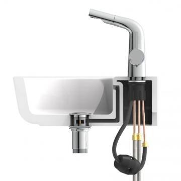 EISL Basin Mixer COOL with Pull-out Spray - Chrome Luxury