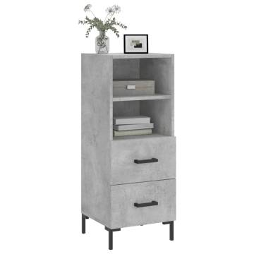 Concrete Grey Sideboard - Modern & Stylish | HipoMarket UK