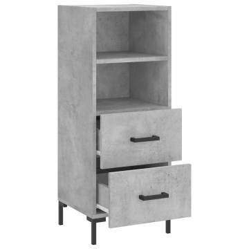 Concrete Grey Sideboard - Modern & Stylish | HipoMarket UK