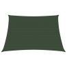 Dark Green Sunshade Sail 3x4m - UV & Mould Resistant