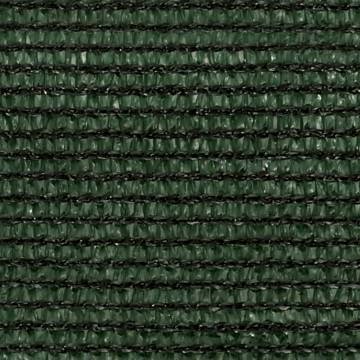 Dark Green Sunshade Sail 3x4m - UV & Mould Resistant