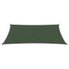 Sunshade Sail 3.5x4.5m Dark Green HDPE - UV & Mould Resistant