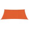 Sunshade Sail 3.6x3.6 m HDPE Orange - UV & Mould Resistant