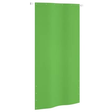 Light Green Balcony Screen 120x240 cm - Privacy & Style