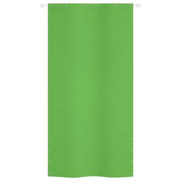 Light Green Balcony Screen 120x240 cm - Privacy & Style