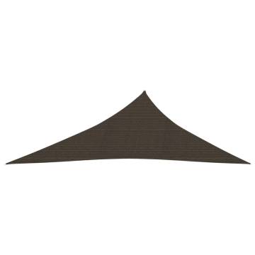 Brown Sunshade Sail 4x5x6.8m - UV & Mould Resistant