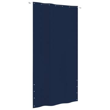 Balcony Screen Blue 140x240 cm Oxford Fabric | Privacy Protection