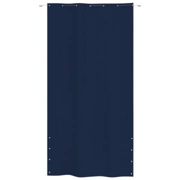 Balcony Screen Blue 140x240 cm Oxford Fabric | Privacy Protection