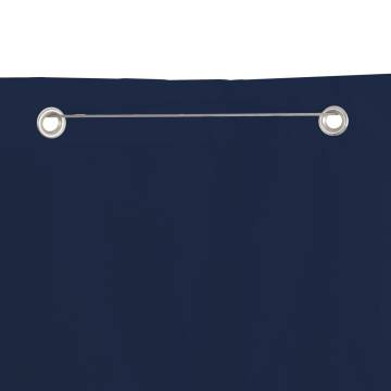 Balcony Screen Blue 140x240 cm Oxford Fabric | Privacy Protection