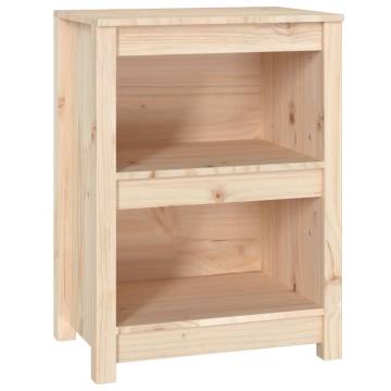 Book Cabinet 50x35x68 cm - Solid Wood Pine | Hipo Market