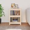 Book Cabinet 50x35x68 cm - Solid Wood Pine | Hipo Market