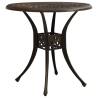 Garden Table Bronze 78x78x72 cm Cast Aluminium Colour bronze Size 78 x 78 x 72 cm Quantity in Package 1 