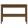 Elegant Honey Brown Console Table - Solid Pine Wood 110x40x75 cm