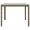 Stylish Grey Garden Table - 190x90 cm - Hipomarket UK