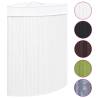 Bamboo Corner Laundry Basket White 60 L Colour white Quantity in Package 1 