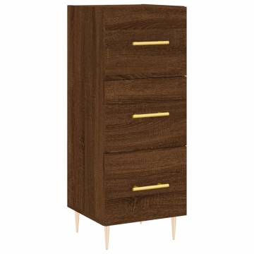 Elegant Highboard Brown Oak - Stylish & Durable Storage Solution