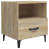 Elegant Sonoma Oak Bedside Cabinets - 2 Pcs | HipoMarket