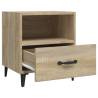 Elegant Sonoma Oak Bedside Cabinets - 2 Pcs | HipoMarket