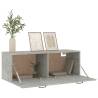 Wall Cabinet Concrete Grey - Stylish Storage Solution