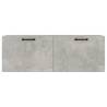 Wall Cabinet Concrete Grey - Stylish Storage Solution