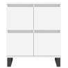 Classic White Engineered Wood Sideboards - 2 pcs Set | HipoMarket