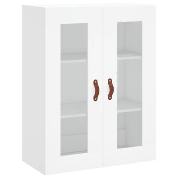 Wall Mounted Cabinets 2 pcs White Engineered Wood - Hipomarket