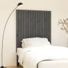 Wall Headboard Grey 95.5x3x110 cm Solid Wood Pine Colour grey Size 95.5 x 110 cm Quantity in Package 1 