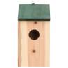 Wooden Bird Houses Set of 4 - Perfect Garden Ornament