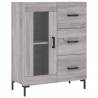 Highboard Grey Sonoma - Stylish Engineered Wood Storage Cabinet