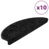 Stair Mats 10 pcs 65x21x4 cm Black - Protect Your Stairs